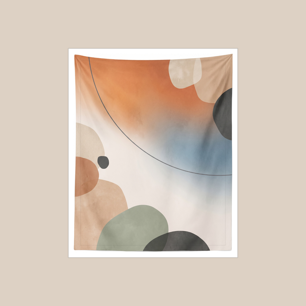 Abstract Art Wall Art Set — 6 Printable Modern Abstract Prints (8x10, 11x14, 16x20 · PDF + JPG + SVG) preview 4