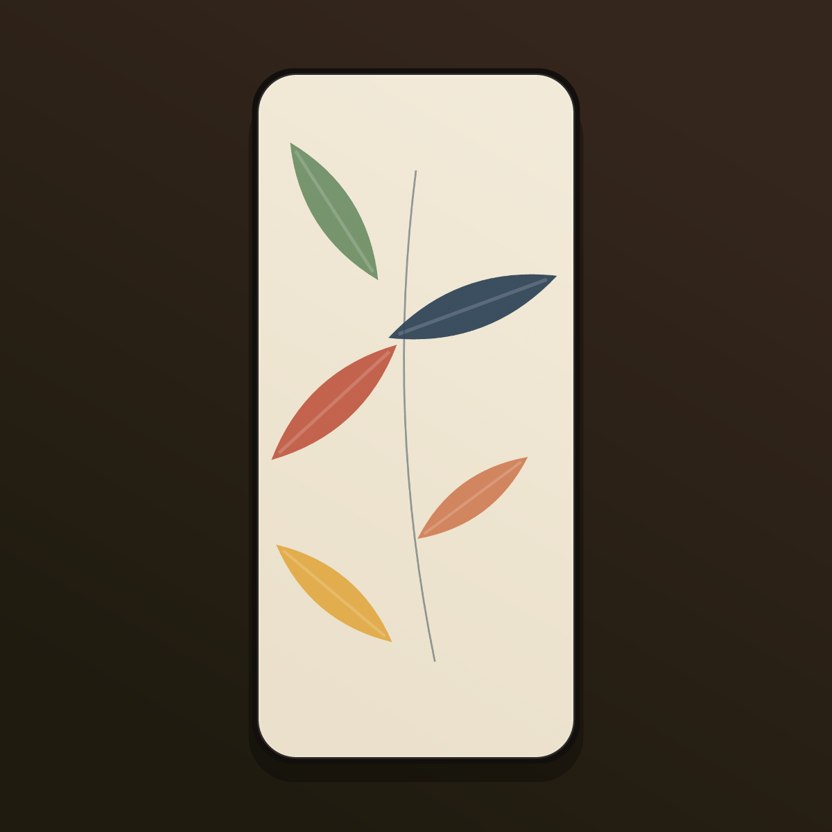 Abstract Organic Shapes Wallpapers — 12 Modern Matisse Cut-Out Lock Screens (iPhone + Android) preview 3