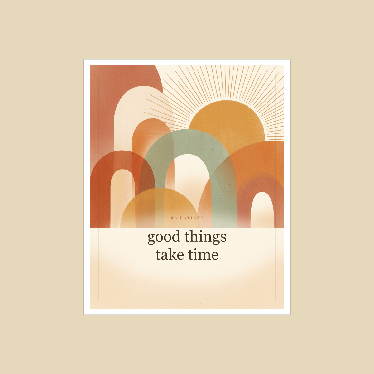 Boho Affirmations Wall Art Set — 6 Printable Quote Posters (8x10, 11x14, 16x20 · PDF + SVG) preview 4
