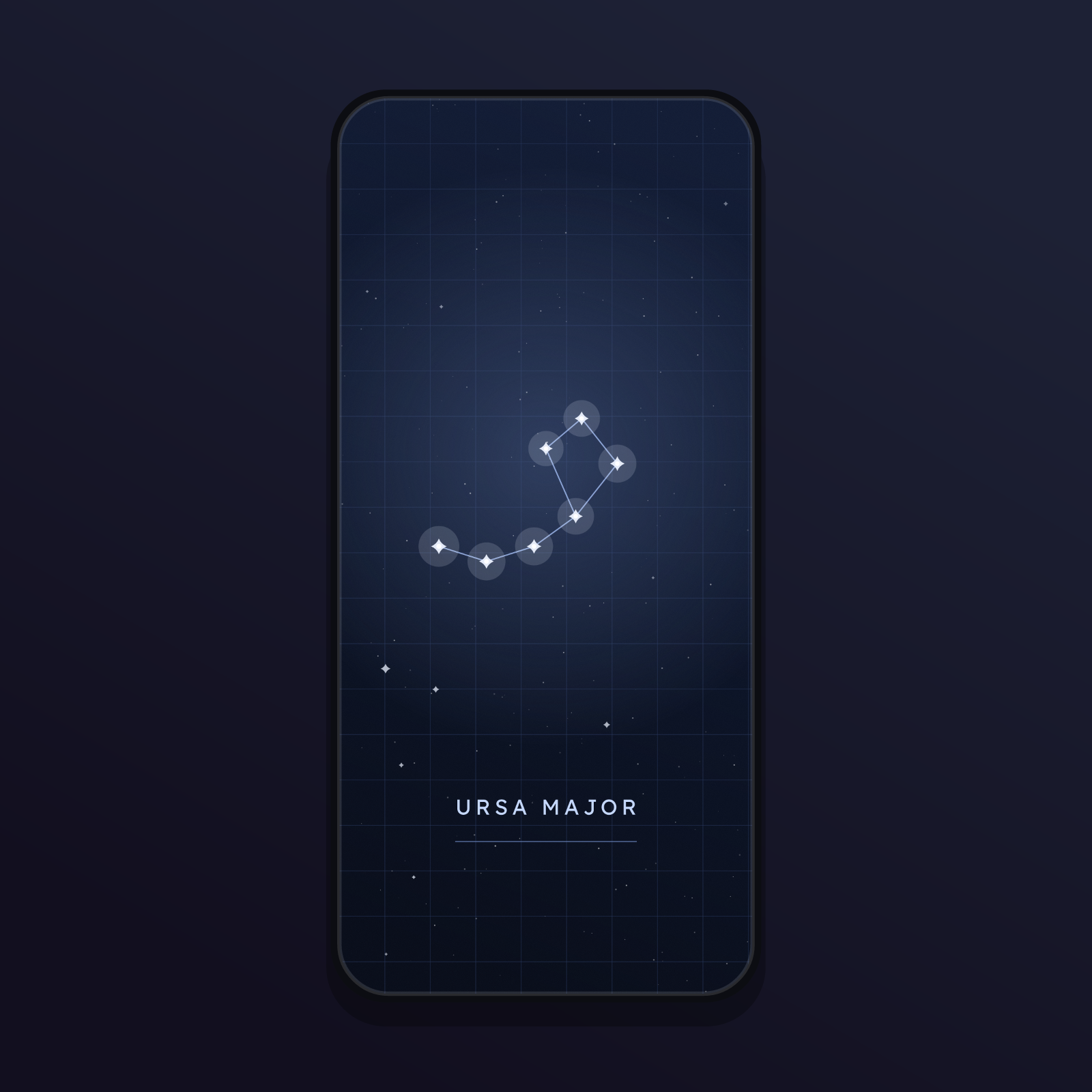 Constellation Star Map Wallpapers — 12 Deep Navy Night Sky Chart Lock Screens (iPhone + Android)