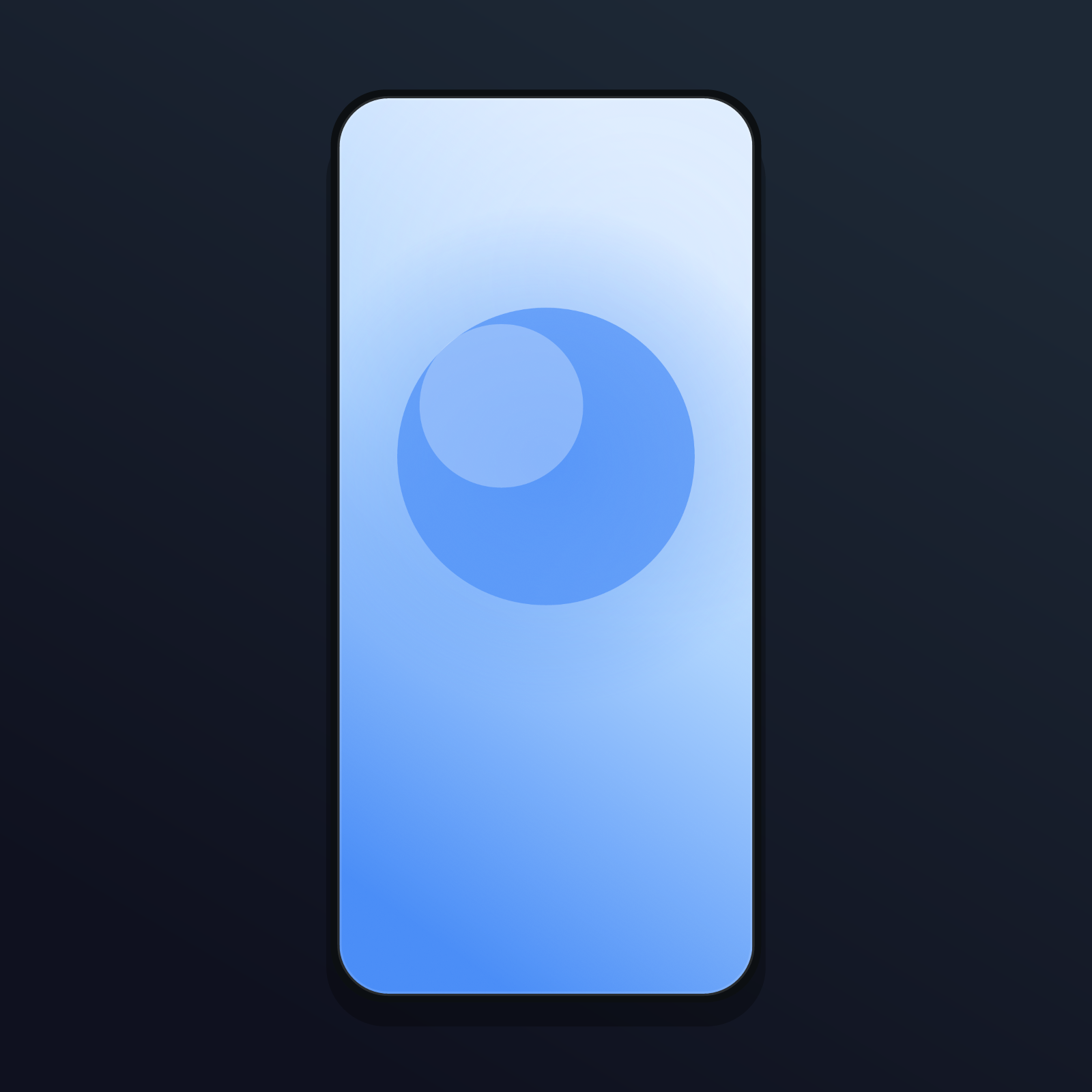 Cool Blue Aesthetic Wallpapers — 12 Glacier Blue Minimal Lock Screens (iPhone + Android)