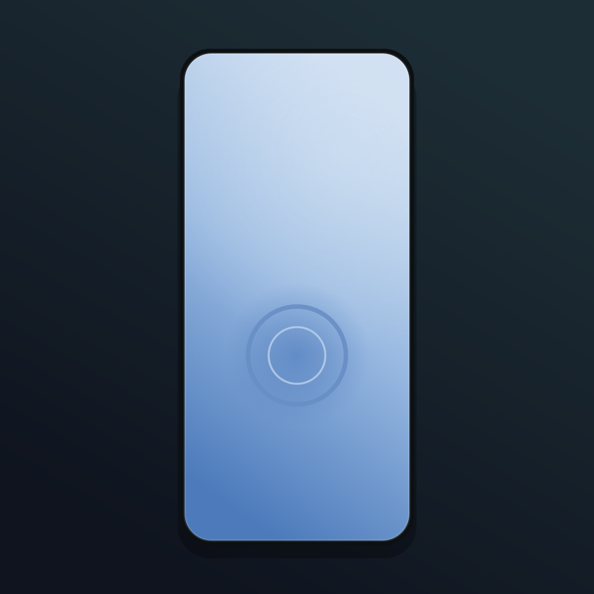 Cool Blue Aesthetic Wallpapers — 12 Glacier Blue Minimal Lock Screens (iPhone + Android) preview 3
