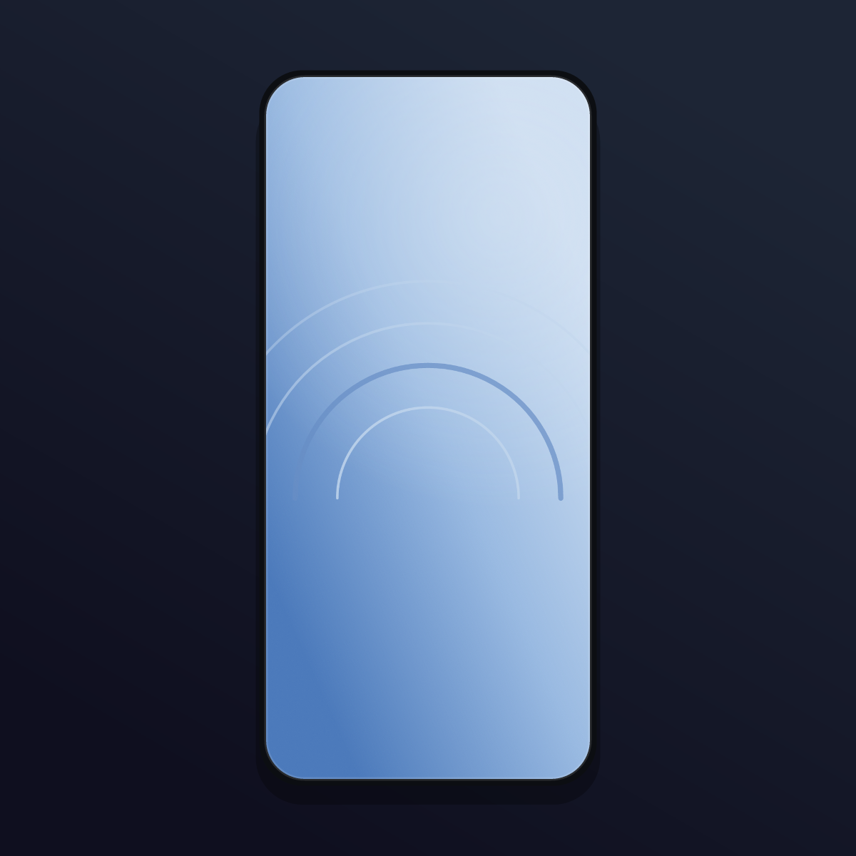 Cool Blue Aesthetic Wallpapers — 12 Glacier Blue Minimal Lock Screens (iPhone + Android) preview 4