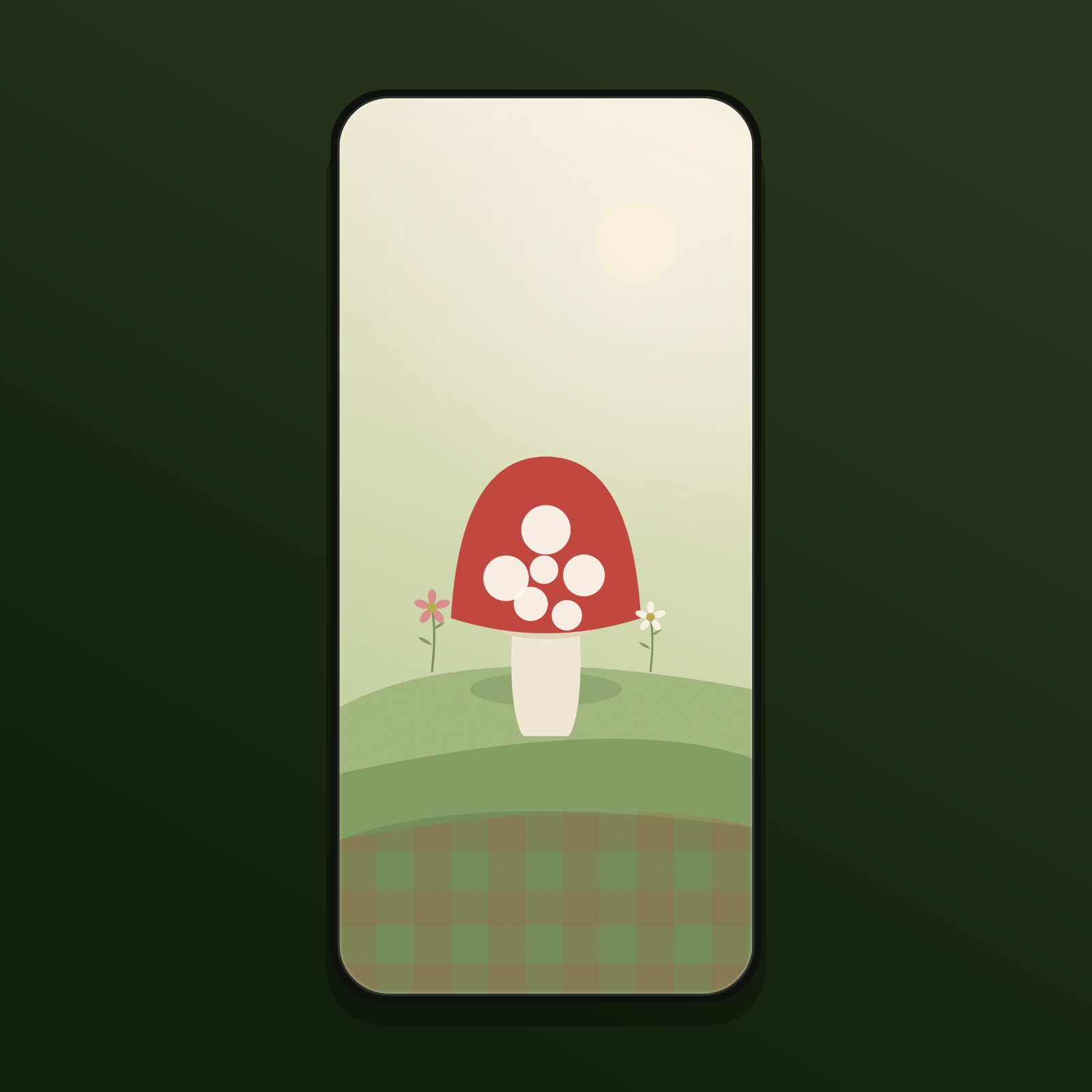 Cottagecore Mushroom Wallpapers — 12 Cozy Toadstool & Wildflower Lock Screens (iPhone + Android)