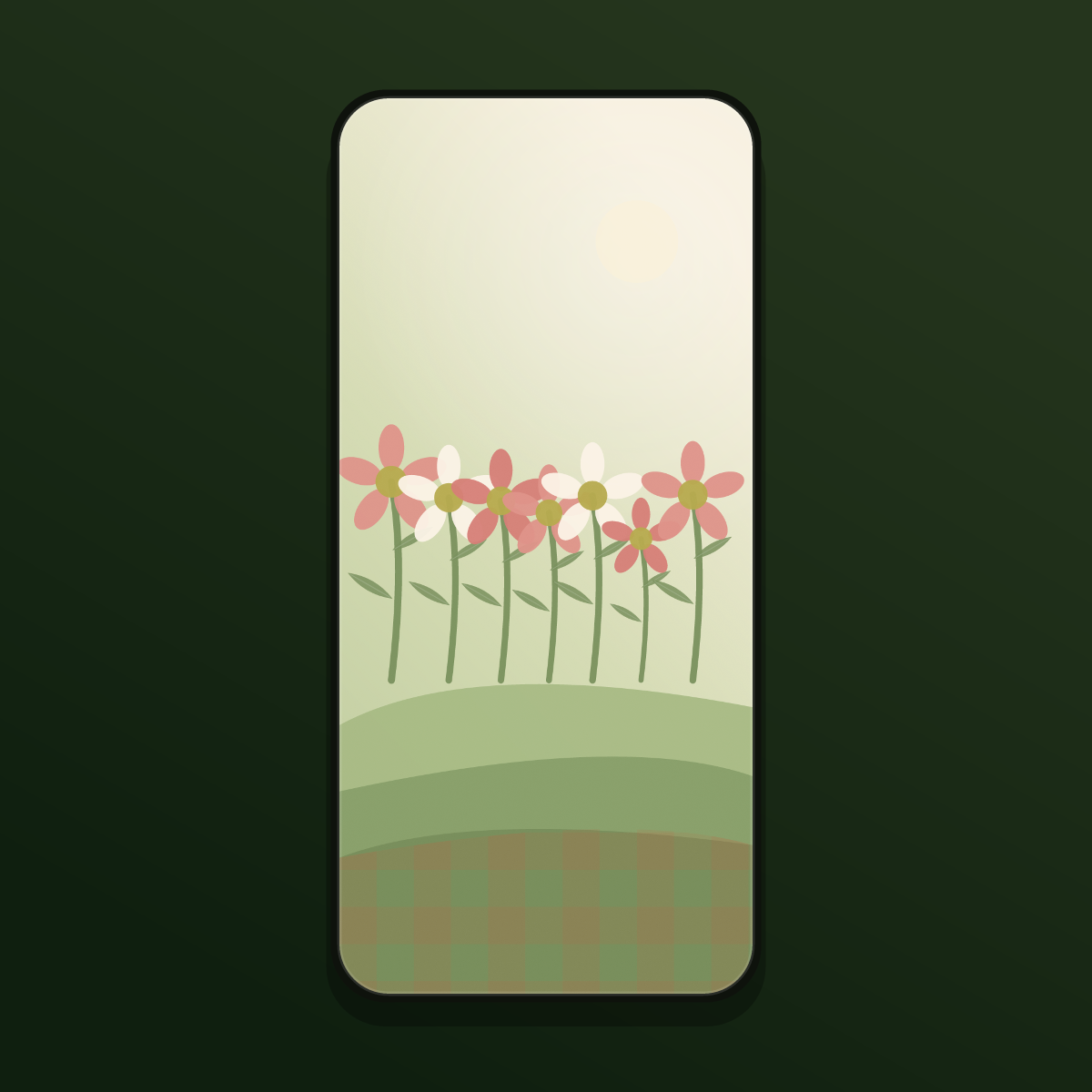 Cottagecore Mushroom Wallpapers — 12 Cozy Toadstool & Wildflower Lock Screens (iPhone + Android) preview 4