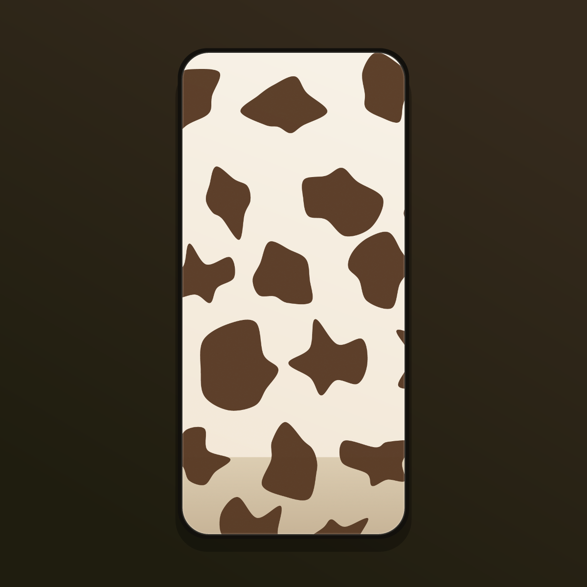 Cow Print Western Wallpapers — 12 Playful Cowhide & Star Lock Screens (iPhone + Android) preview 4