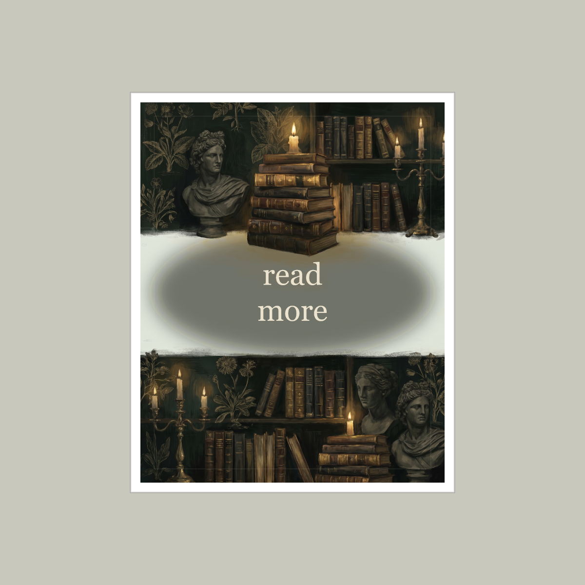 Dark Academia Wall Art Set — 6 Printable Moody Quote Posters (8x10, 11x14, 16x20 · PDF + JPG + SVG) preview 3