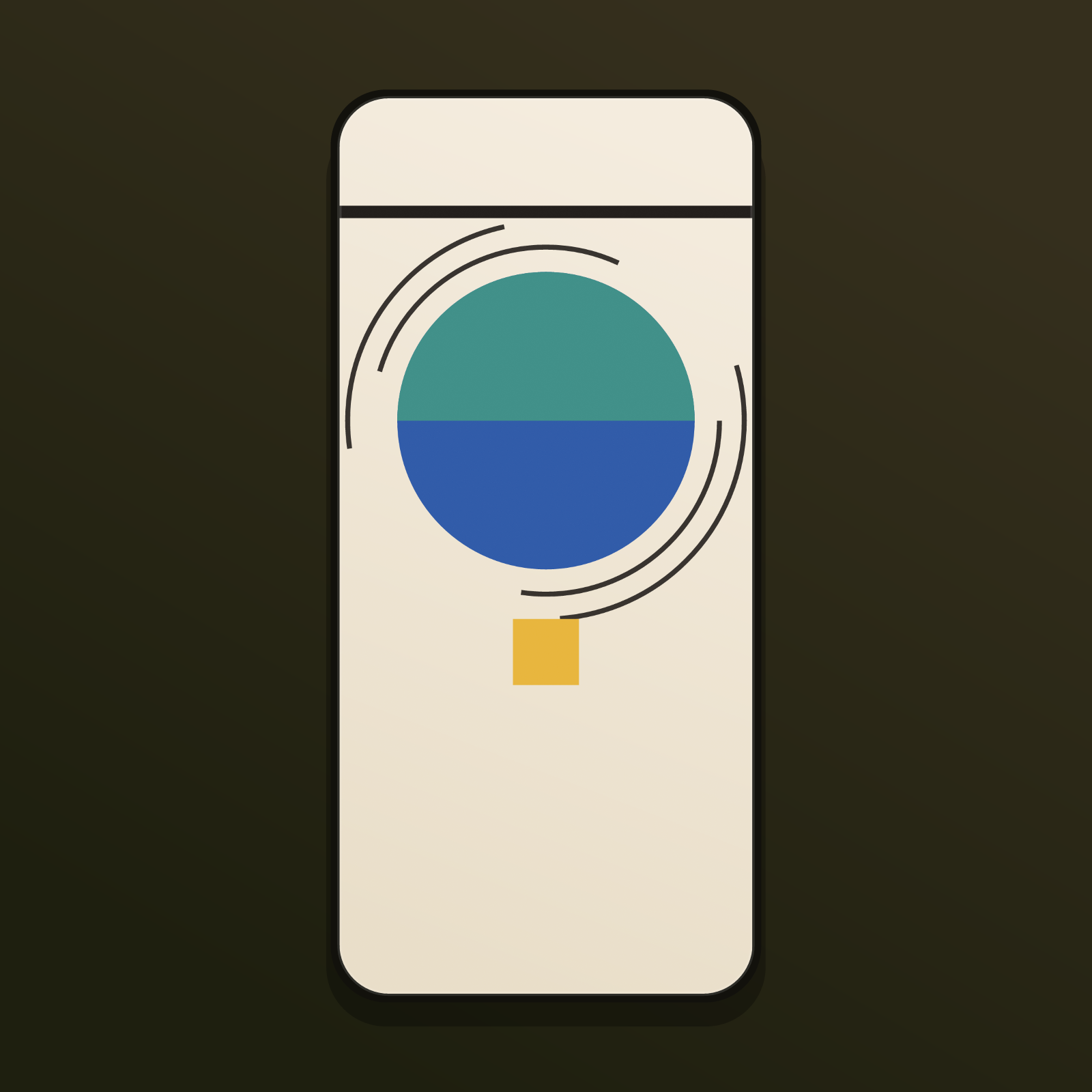 Geometric Bauhaus Wallpapers — 12 Bold Primary Shape Lock Screens (iPhone + Android)
