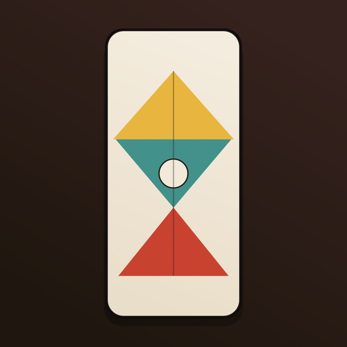 Geometric Bauhaus Wallpapers — 12 Bold Primary Shape Lock Screens (iPhone + Android) preview 3