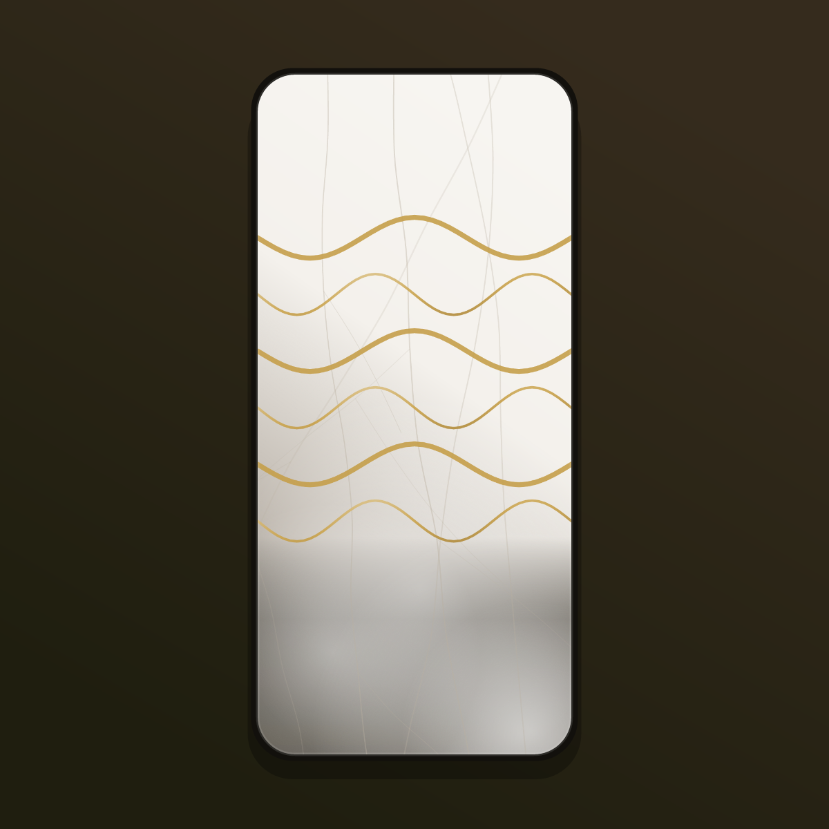 Gold Marble Luxe Wallpapers — 12 Elegant Marble & Gold Foil Lock Screens (iPhone + Android) preview 4
