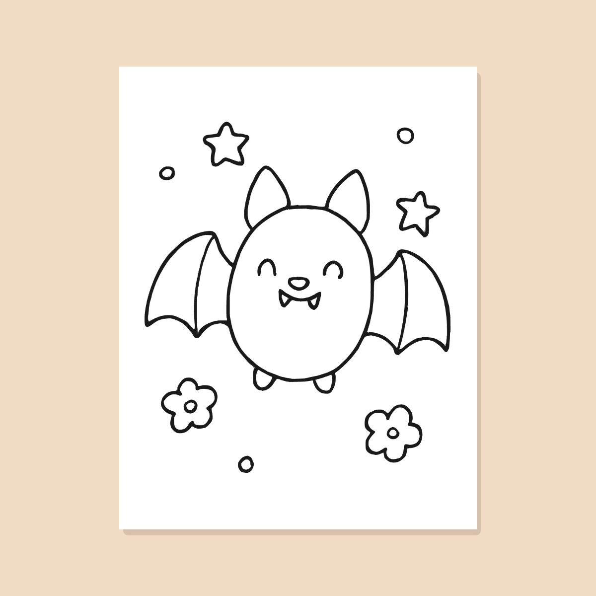 Halloween Coloring Pages — 10 Easy Printable Coloring Sheets (Pumpkin, Ghost, Black Cat & More) preview 4