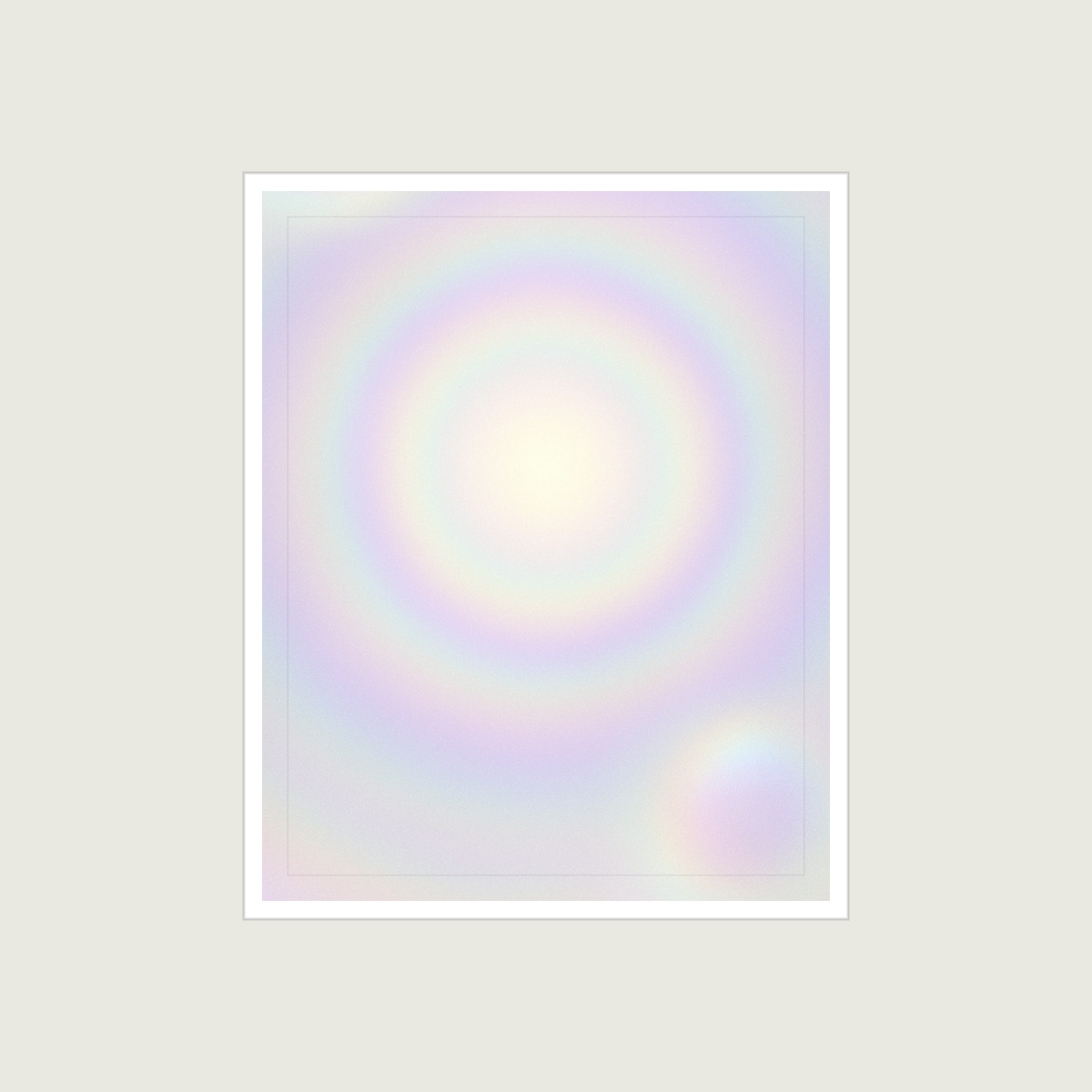 Iridescent Aura Wall Art Set — 6 Printable Holographic Abstract Prints (8x10, 11x14, 16x20 · PDF + JPG + SVG) preview 3