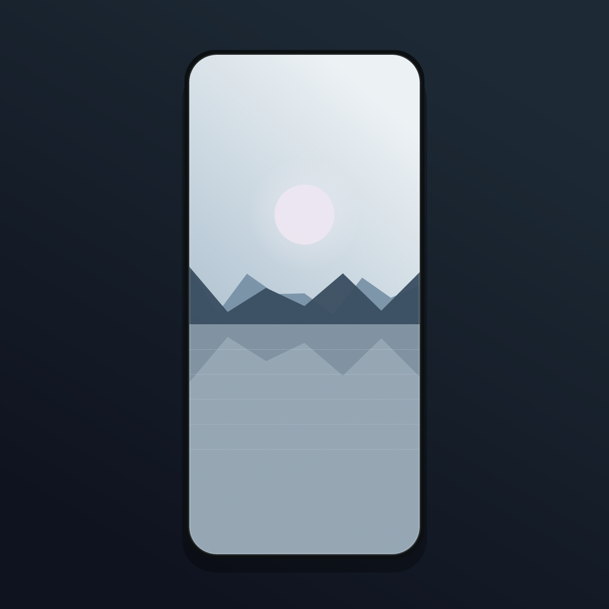 Minimalist Mountain Line Wallpapers — 12 Calm Line-Art Ridgeline Lock Screens (iPhone + Android) preview 3