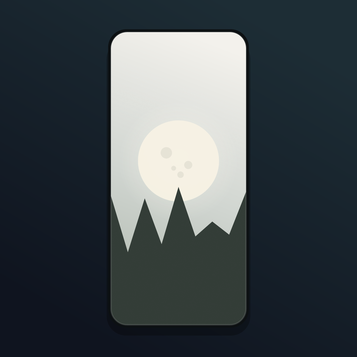 Minimalist Mountain Line Wallpapers — 12 Calm Line-Art Ridgeline Lock Screens (iPhone + Android) preview 4