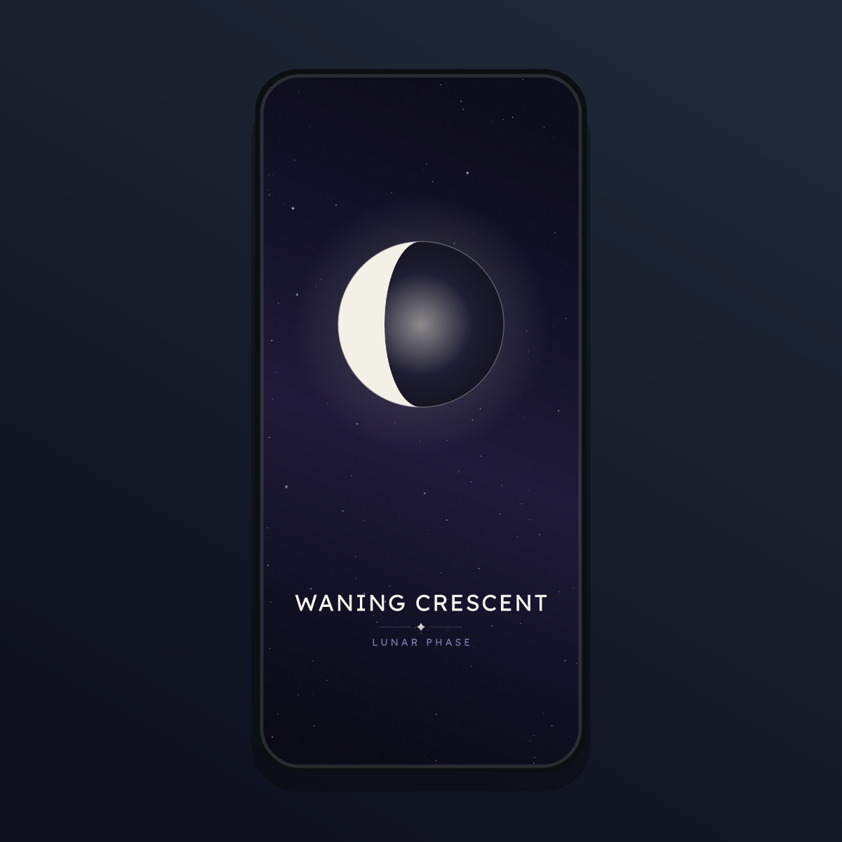 Moon Phases Celestial Wallpapers — 12 Lunar Cycle Lock Screens (iPhone + Android) preview 4