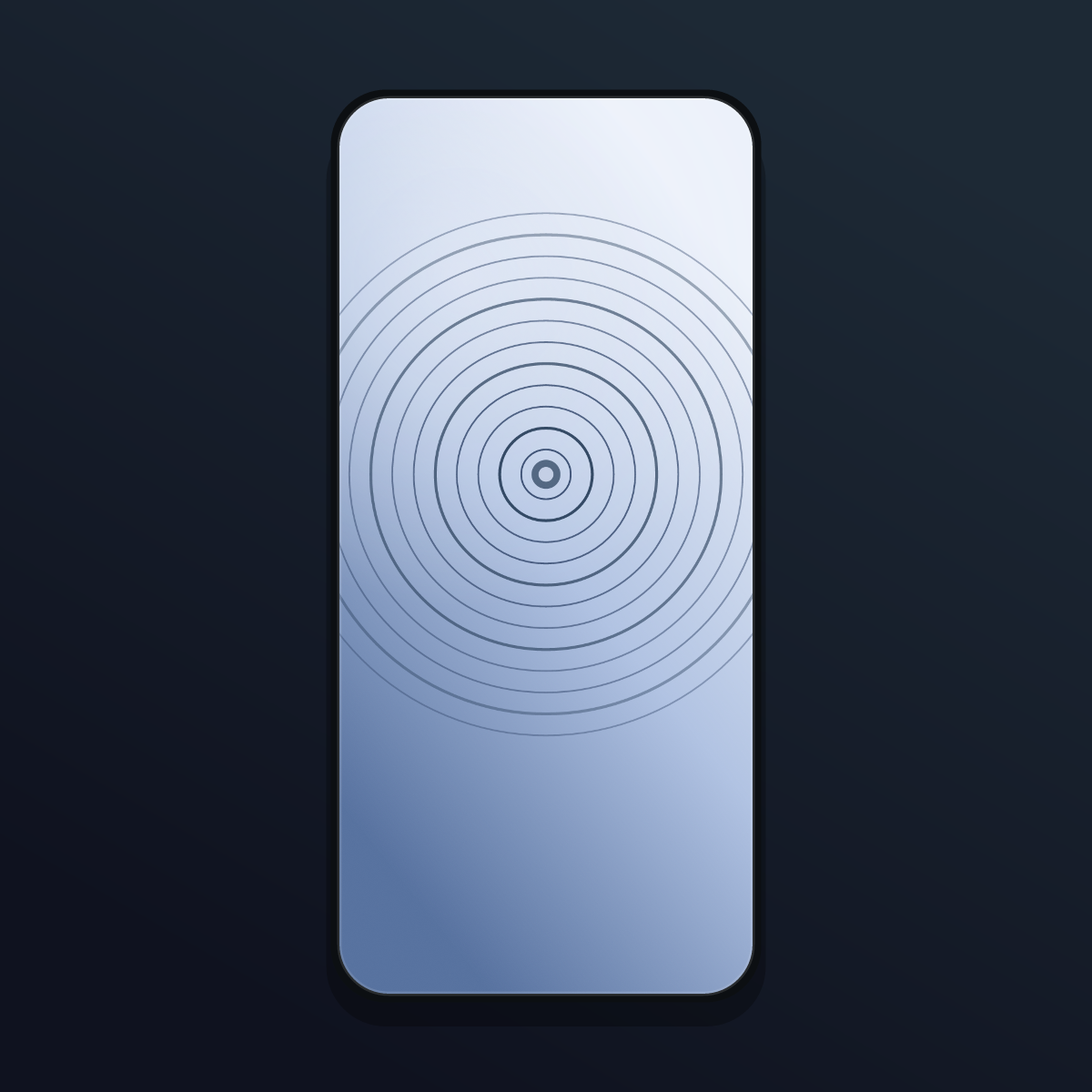 Ocean Wave Minimalist Wallpapers — 12 Calm Blue Line Wave Lock Screens (iPhone + Android) preview 3
