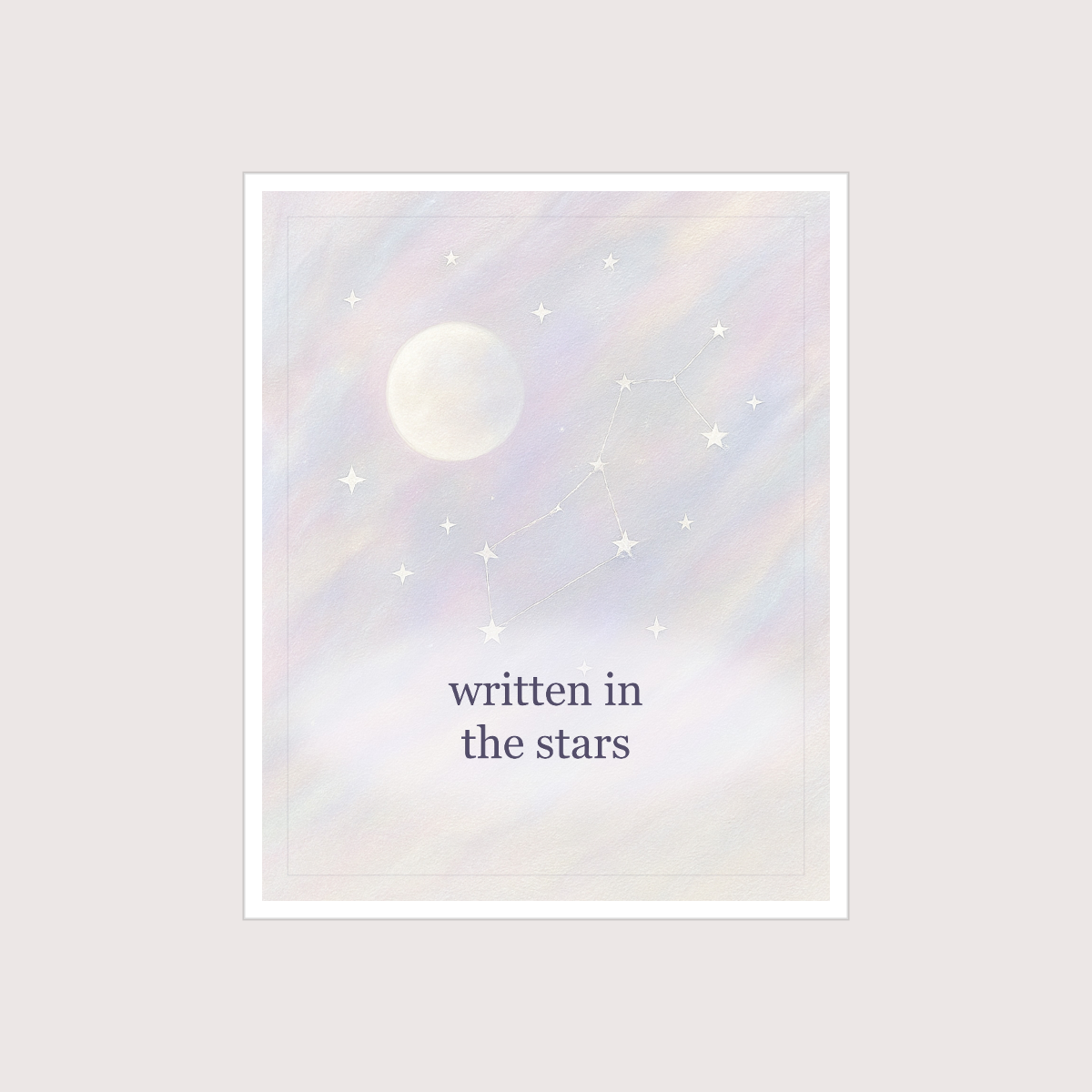 Opalescent Celestial Wall Art Set — 6 Printable Moon & Star Quote Prints (8x10, 11x14, 16x20 · PDF + JPG + SVG) preview 3