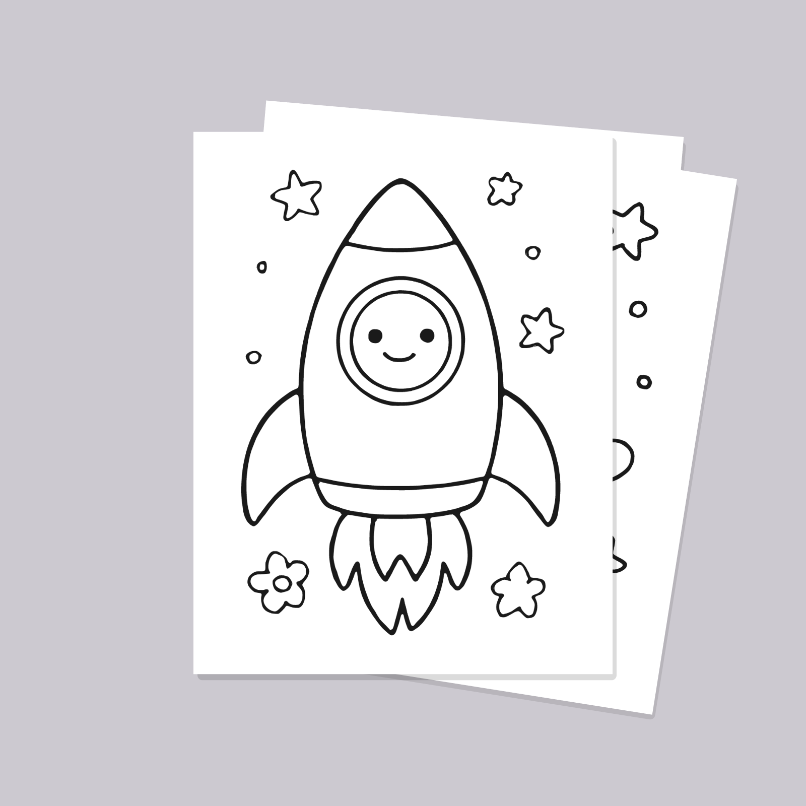 Space Coloring Pages for Kids — 10 Easy Printable Coloring Sheets (Rocket, Astronaut, Planet & More)