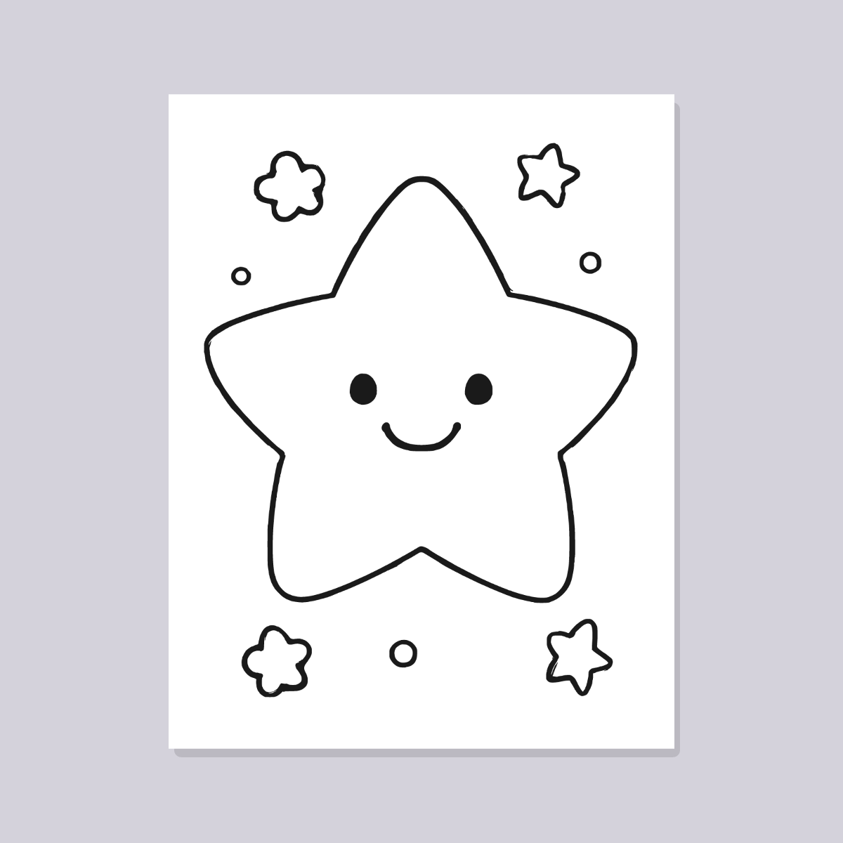 Space Coloring Pages for Kids — 10 Easy Printable Coloring Sheets (Rocket, Astronaut, Planet & More) preview 4