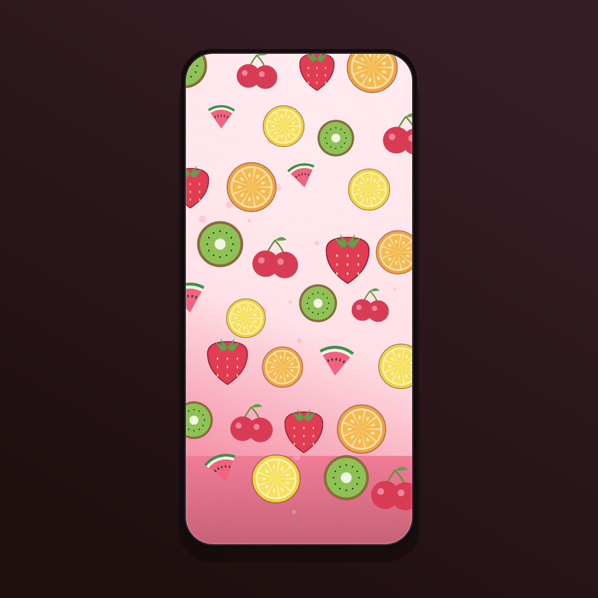 Summer Fruit Punch Wallpapers — 12 Bright Juicy Fruit Lock Screens (iPhone + Android) preview 4