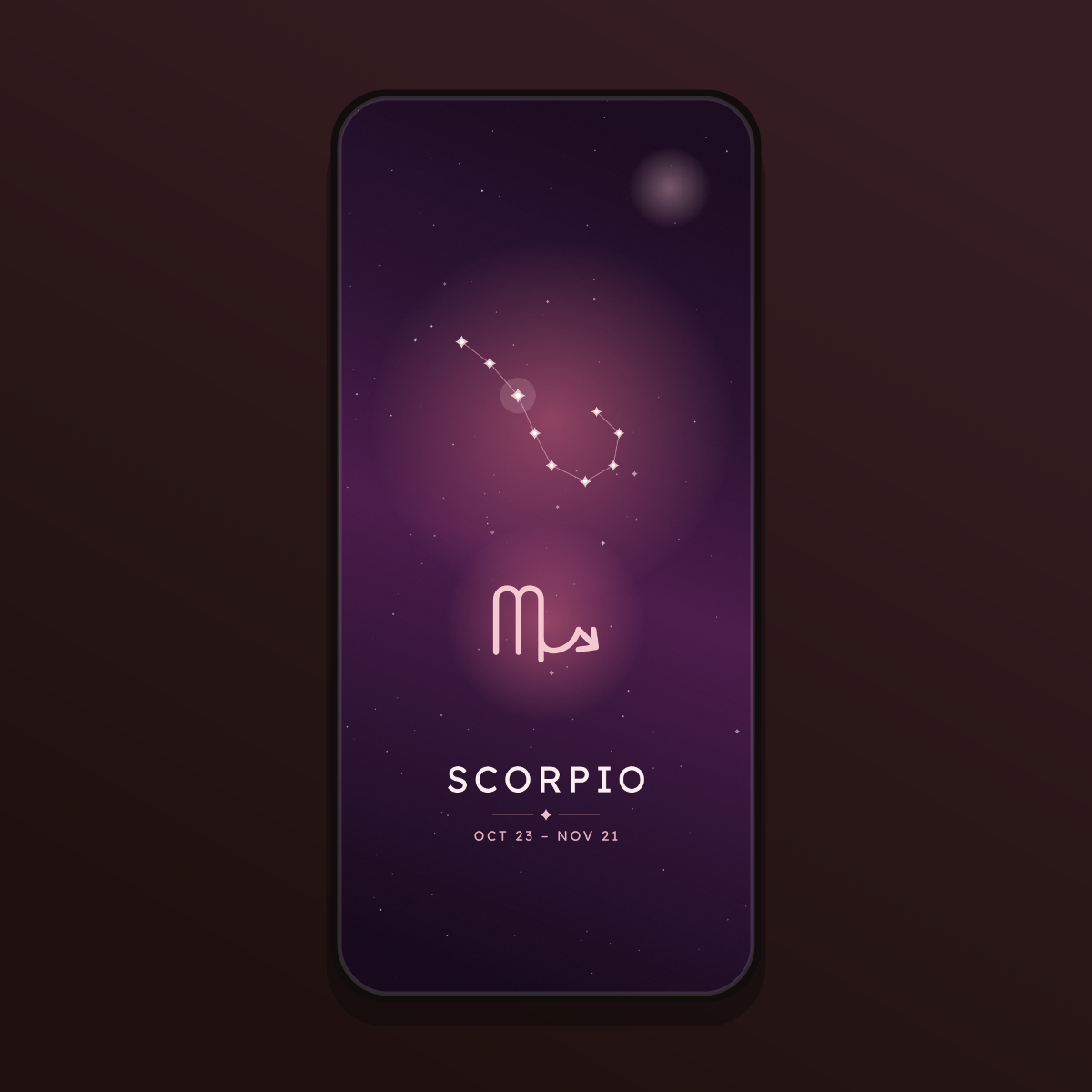 Zodiac Phone Wallpapers — 12 Celestial Star Sign Lock Screens (iPhone + Android) preview 3